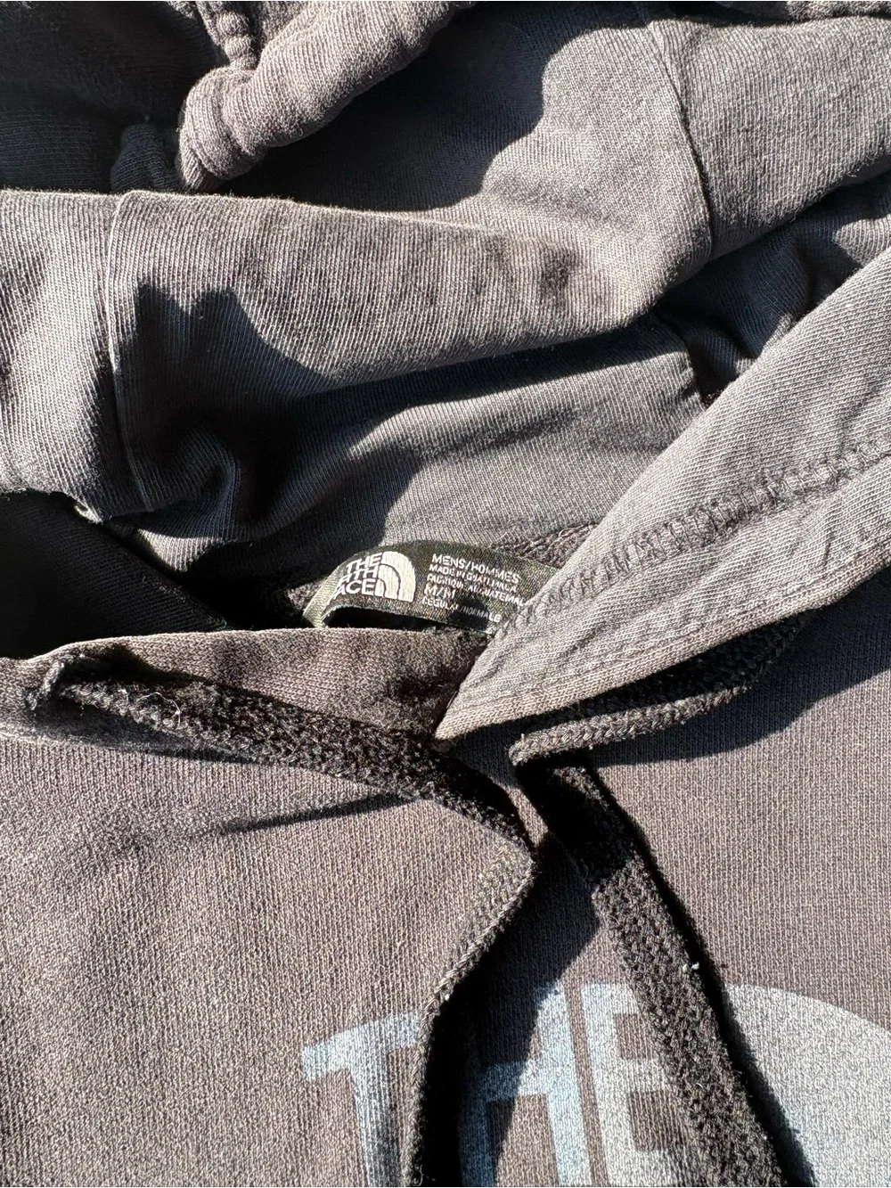 The North Face Men's Charcoal Gray Pullover Hoodie